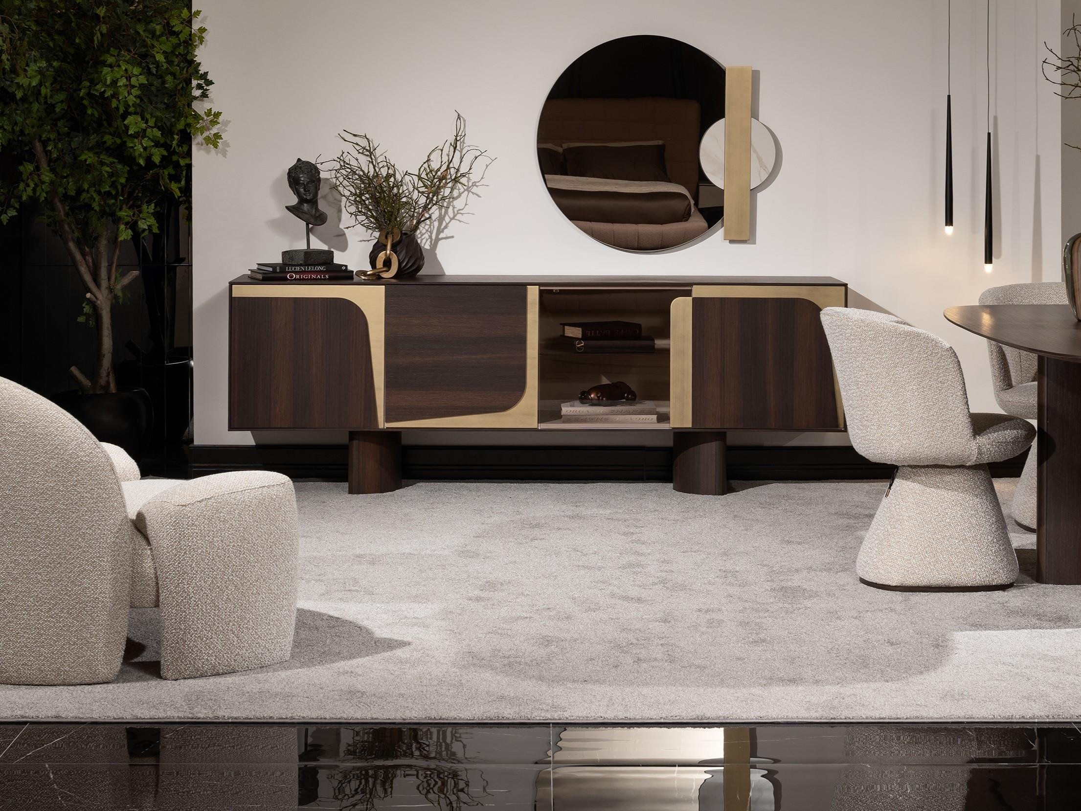 LE MANS DINING CONSOLE & MIRROR