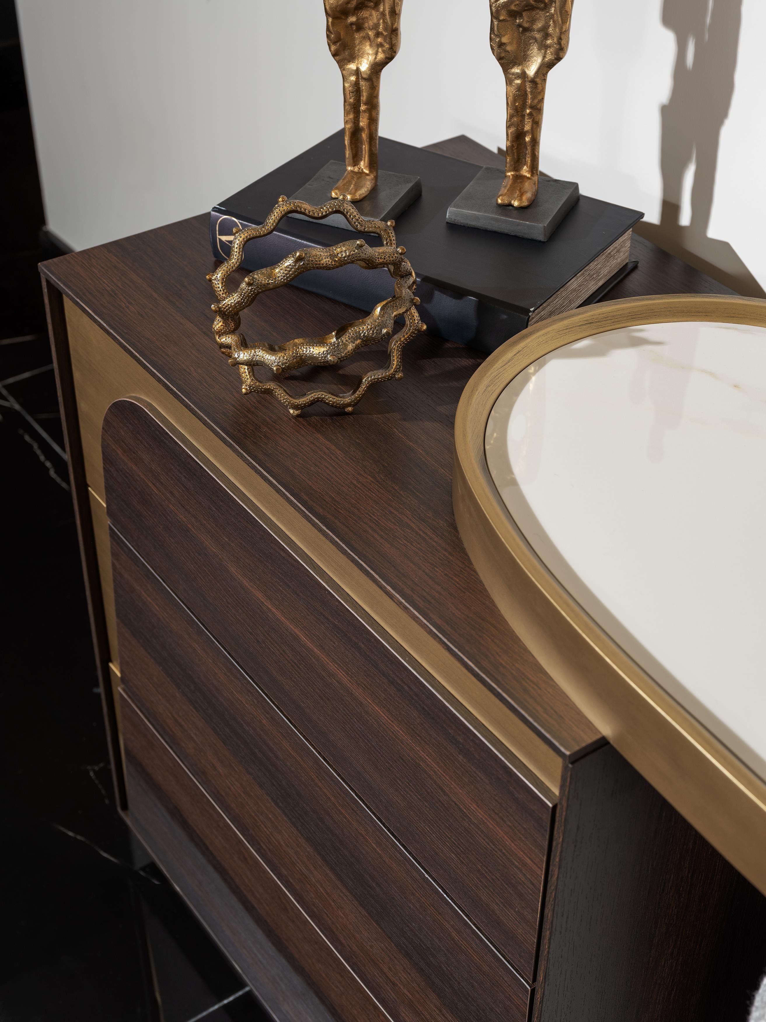 LE MANS MAKE-UP TABLE & MIRROR