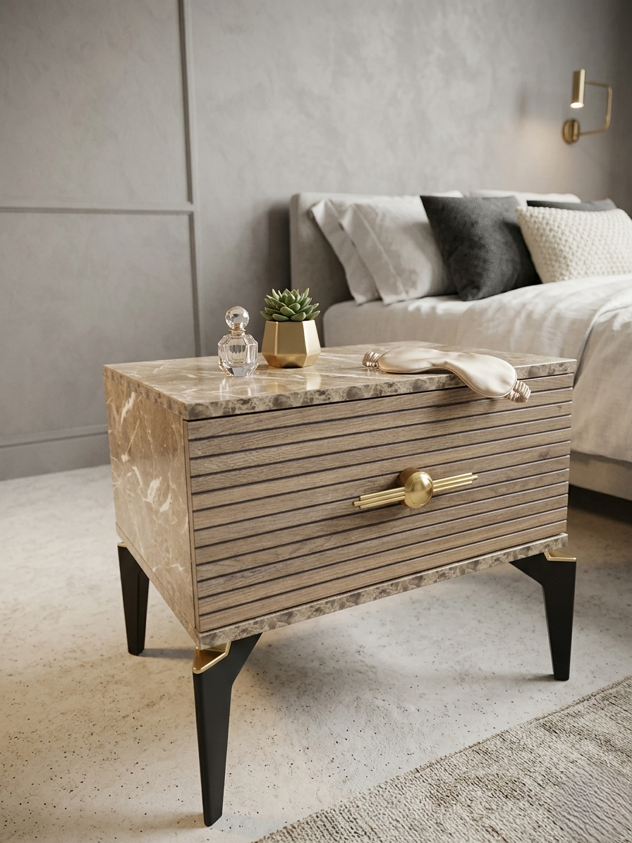 LINEAR DECOR NIGHTSTAND