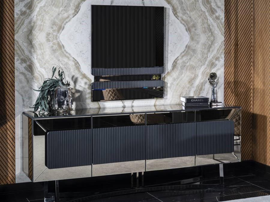 LION DINING CONSOLE & MIRROR