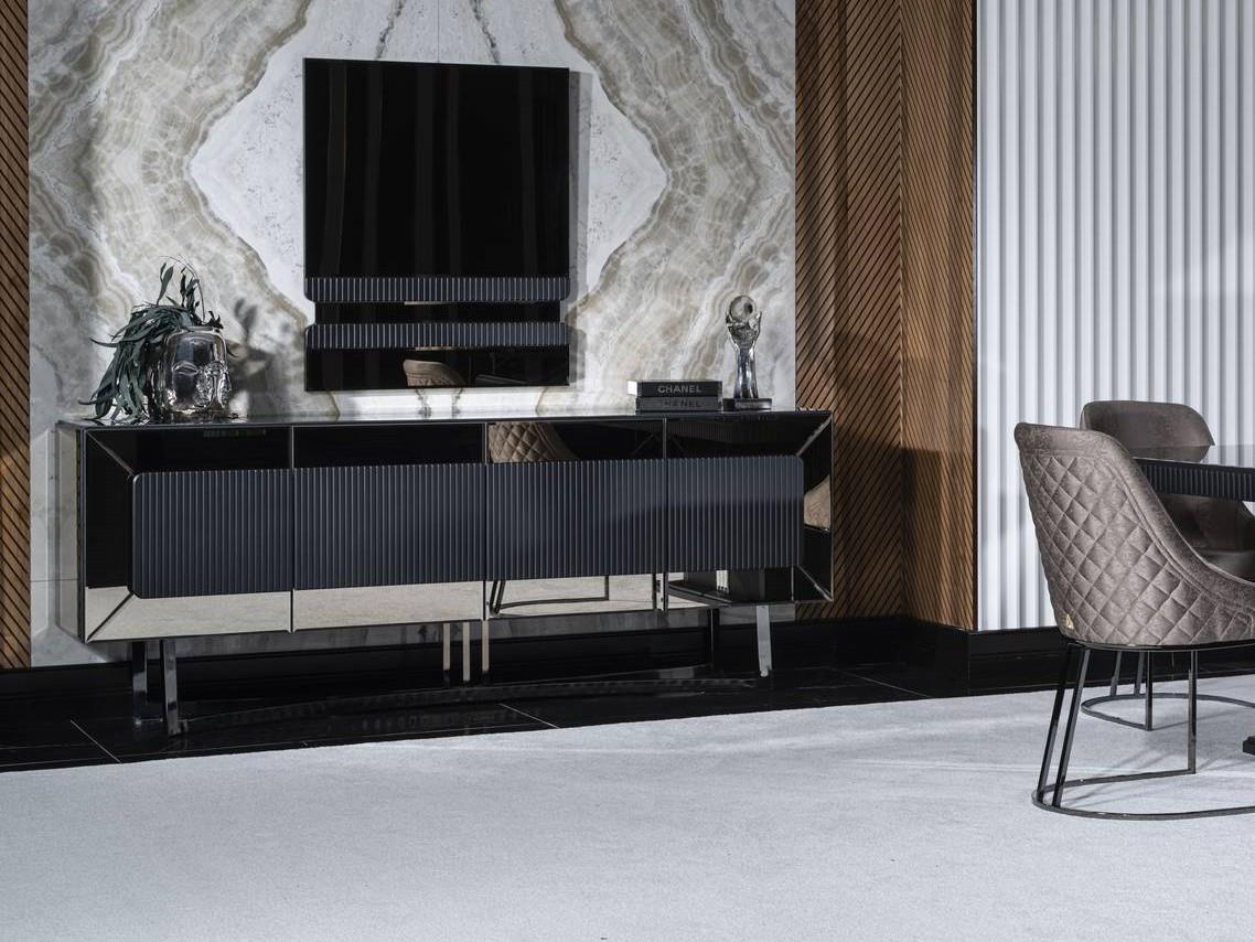 LION DINING CONSOLE & MIRROR