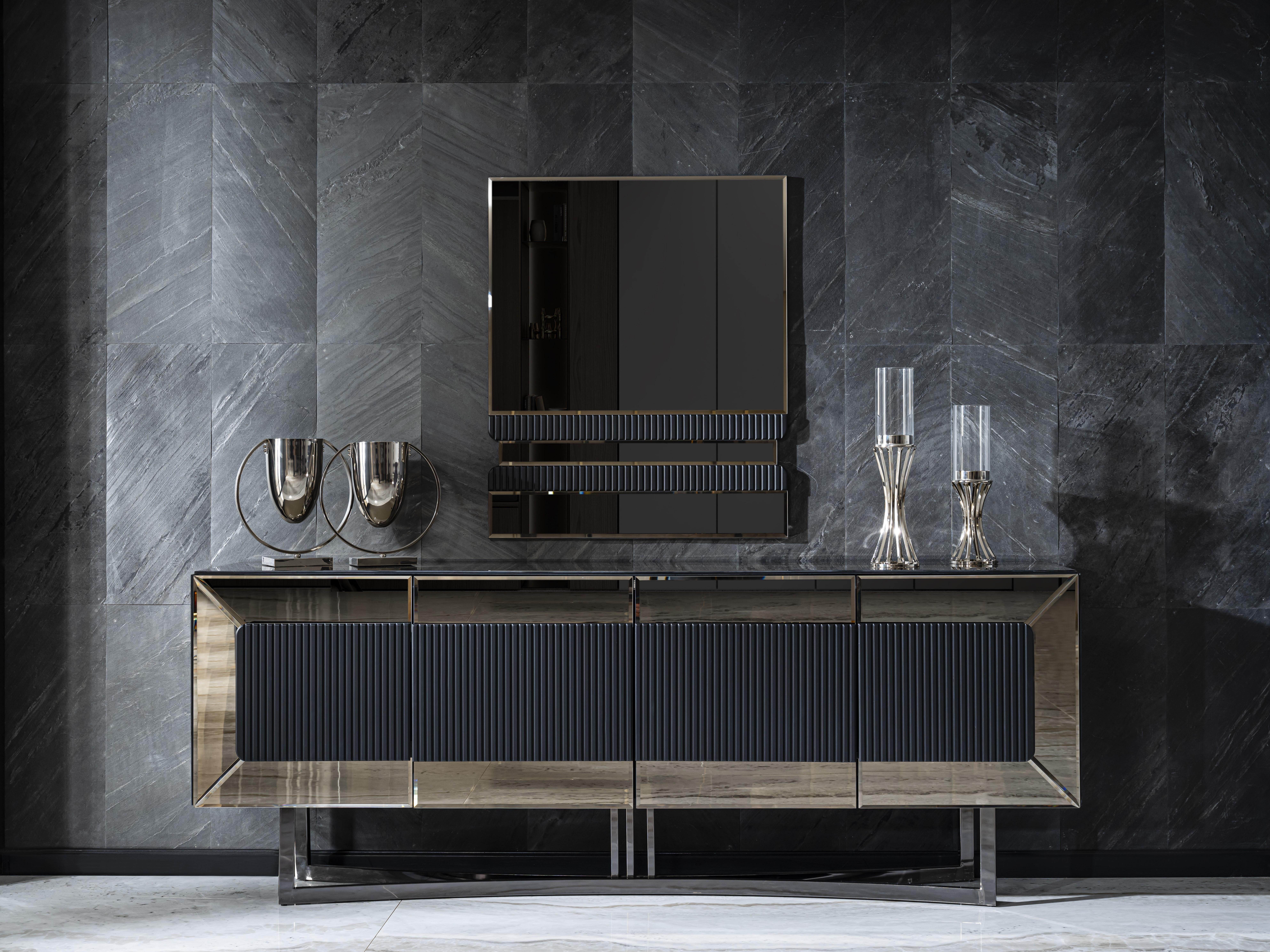 LION DINING CONSOLE & MIRROR