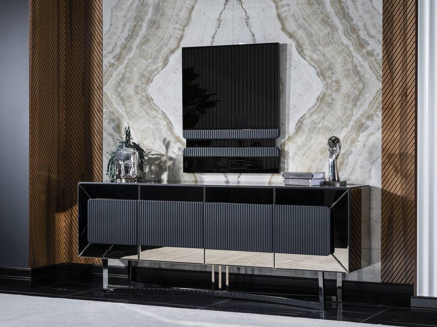 LION DINING CONSOLE & MIRROR