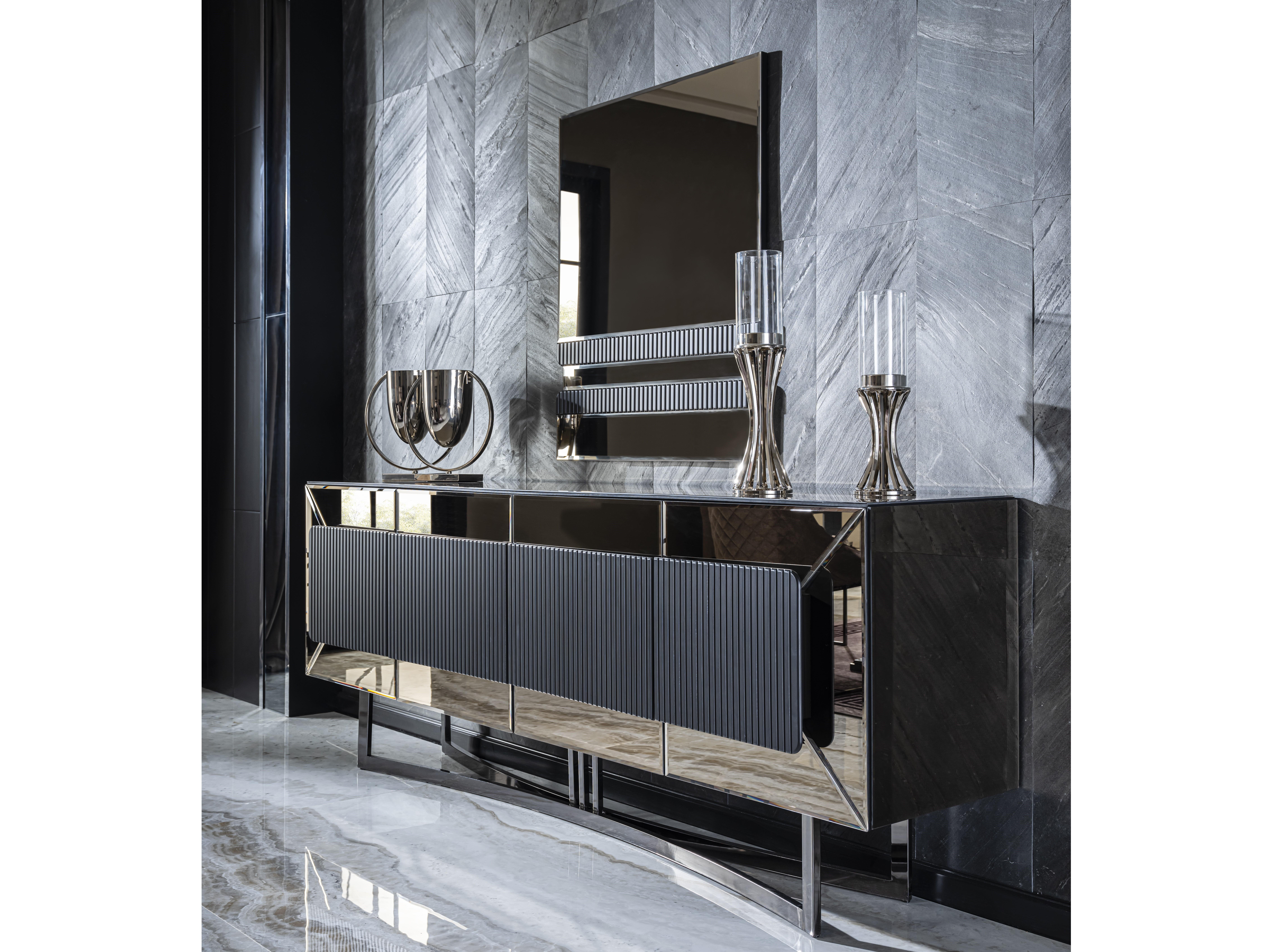 LION DINING CONSOLE & MIRROR