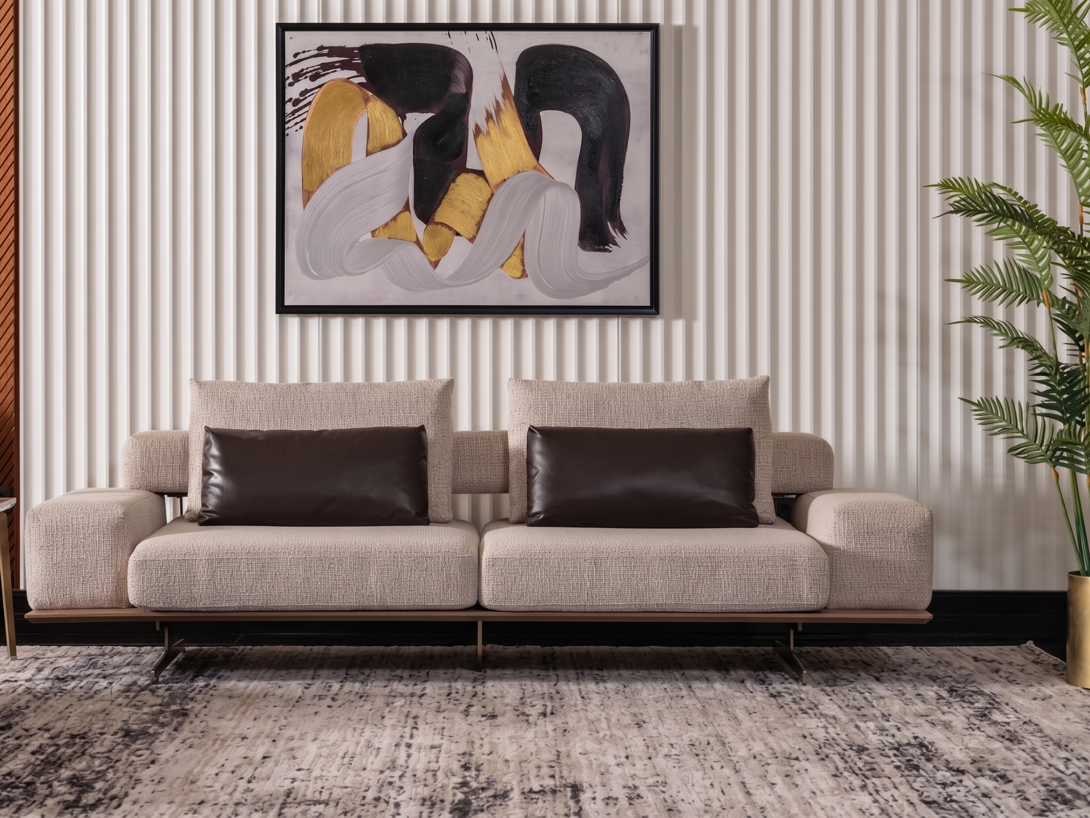 LISBON THREE SEATER SOFA