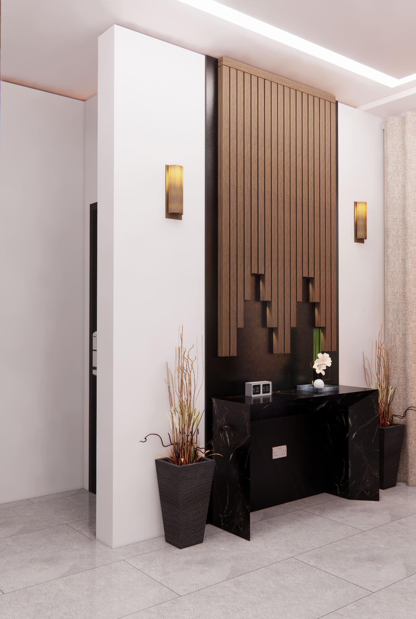 LOTISA WALL DECOR & LIGHT