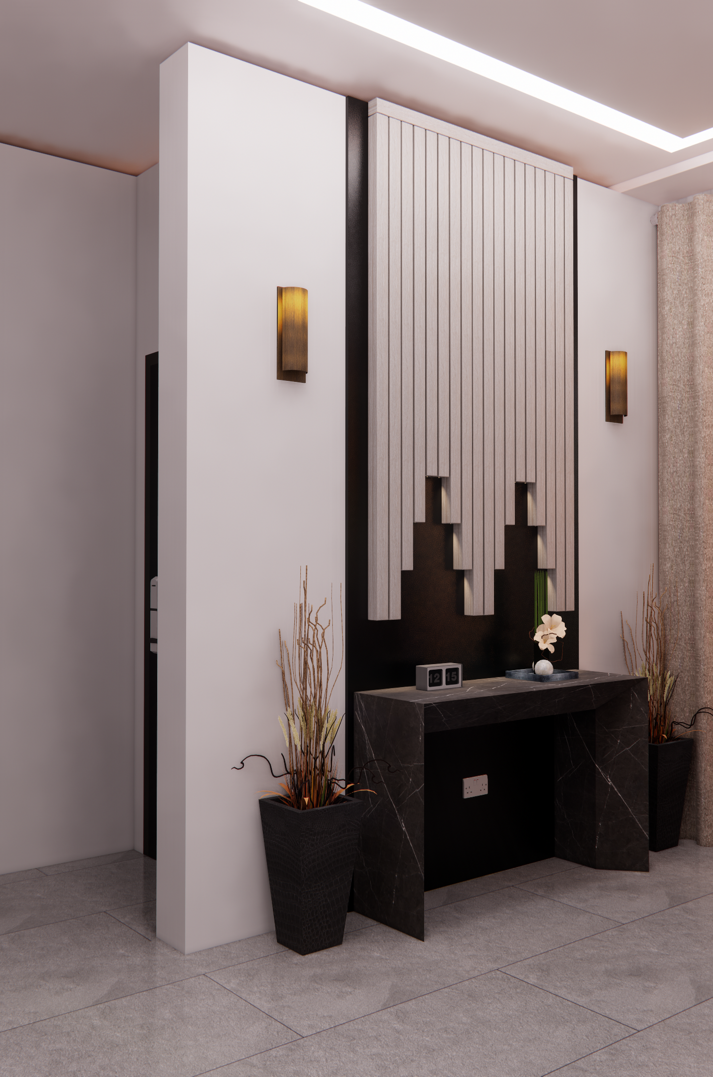 LOTISA WALL DECOR & LIGHT