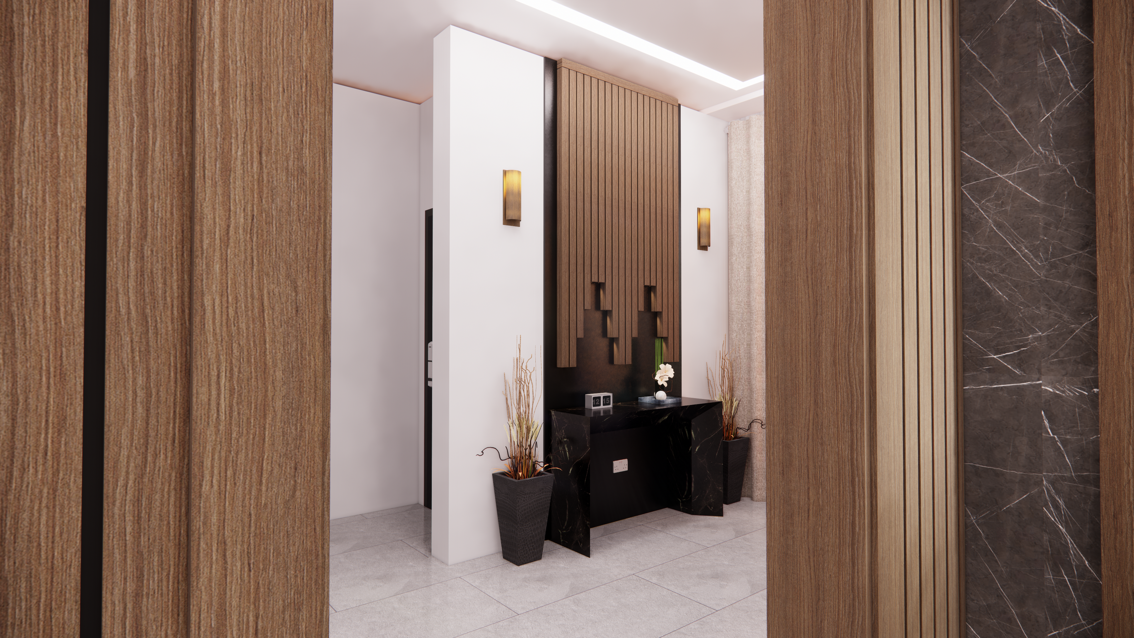 LOTISA WALL DECOR & LIGHT