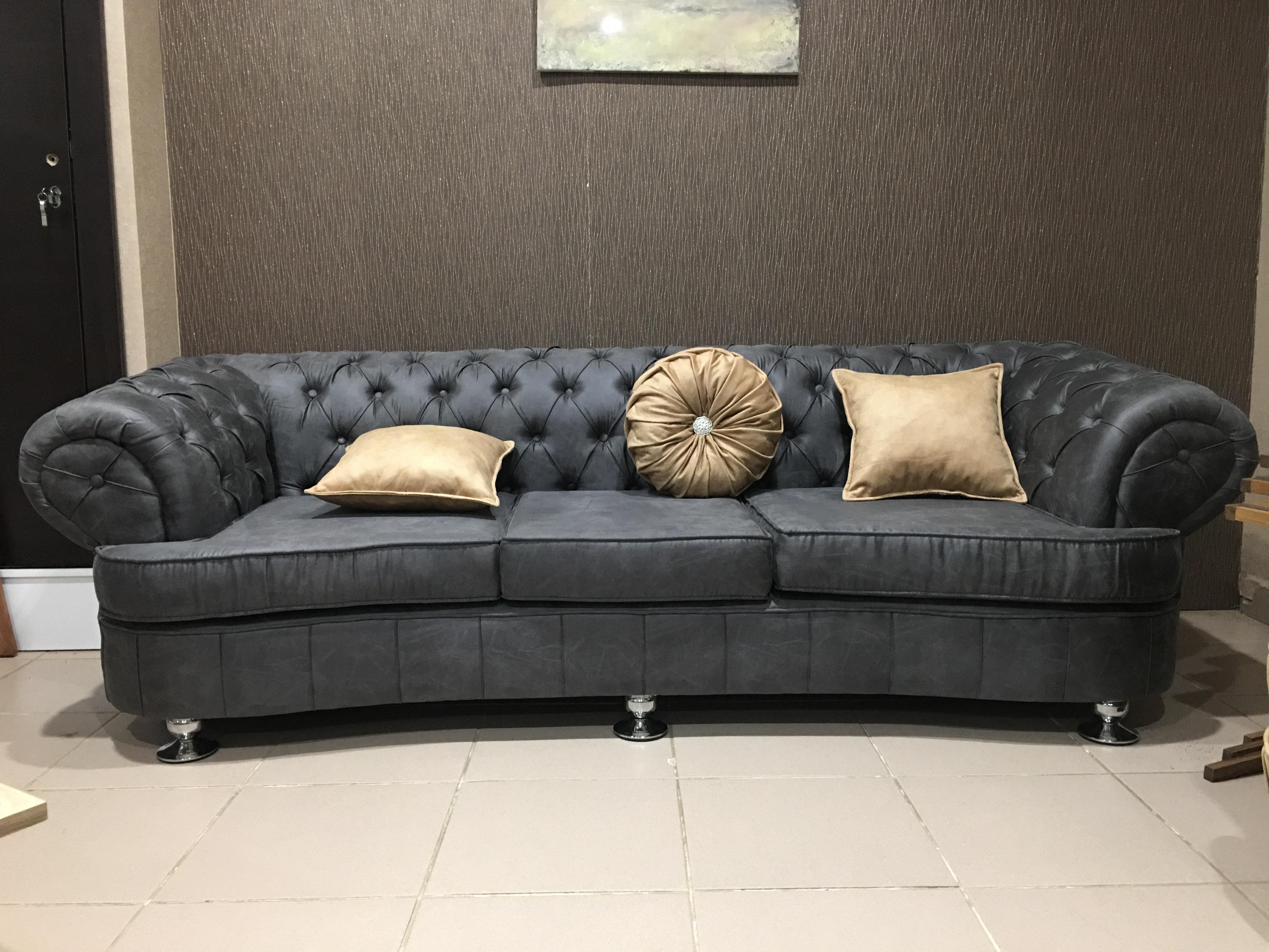 MADRID CHESTER CRV DOUBLE SEAT SOFA - BABY FACE