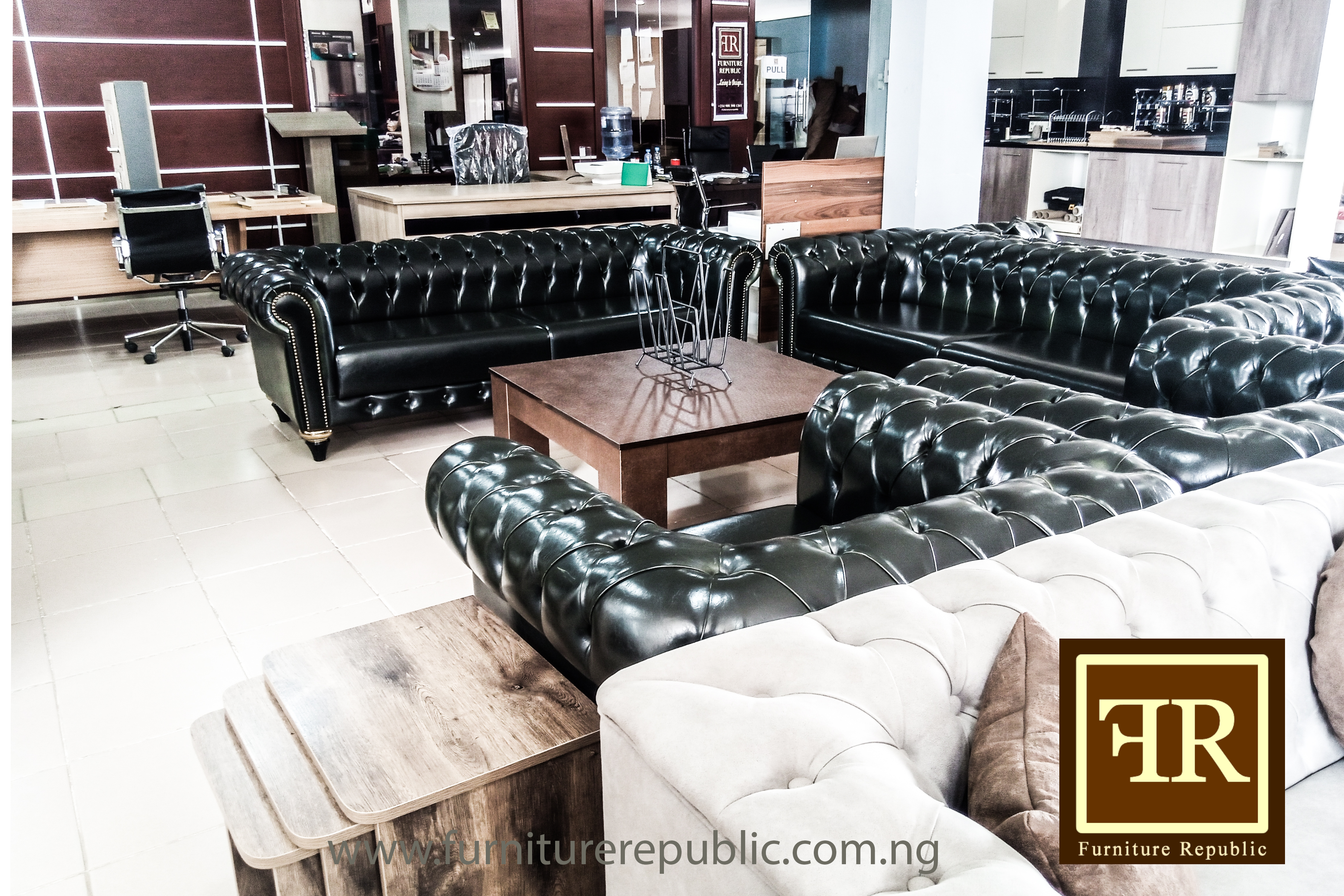 MADRID CHESTER SEVEN SEATER SOFA SET