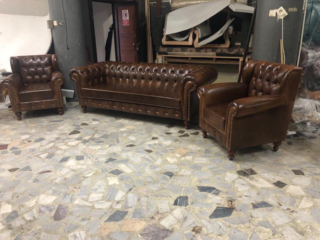MADRID CHESTER SEVEN SEATER SOFA SET