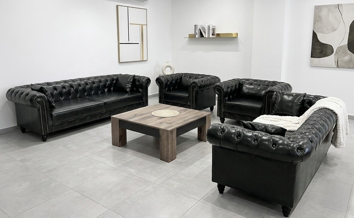 MADRID CHESTER SEVEN SEATER SOFA SET