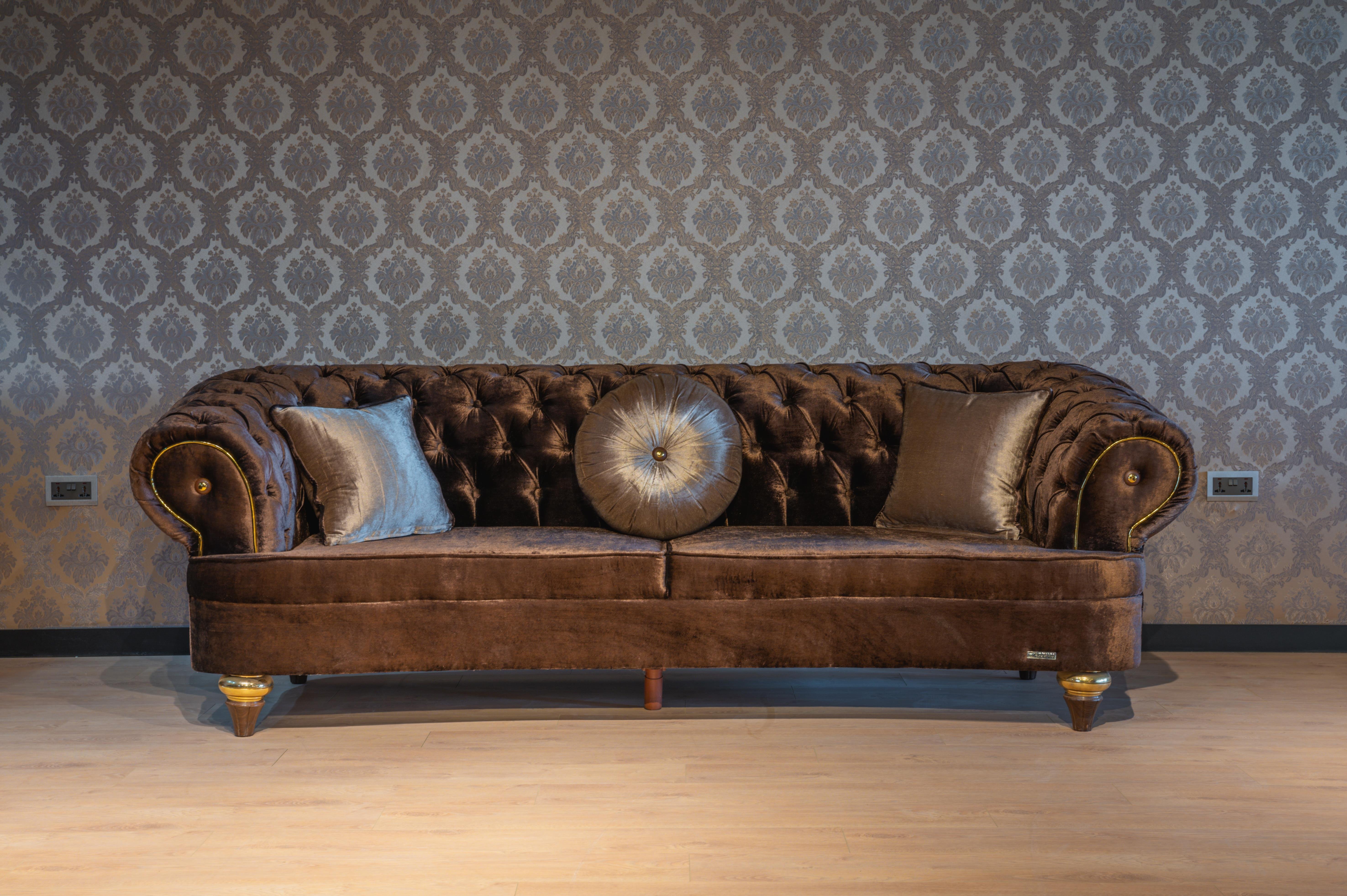 MADRID CHESTER THREE SEATER SOFA CRV - BABY FACE