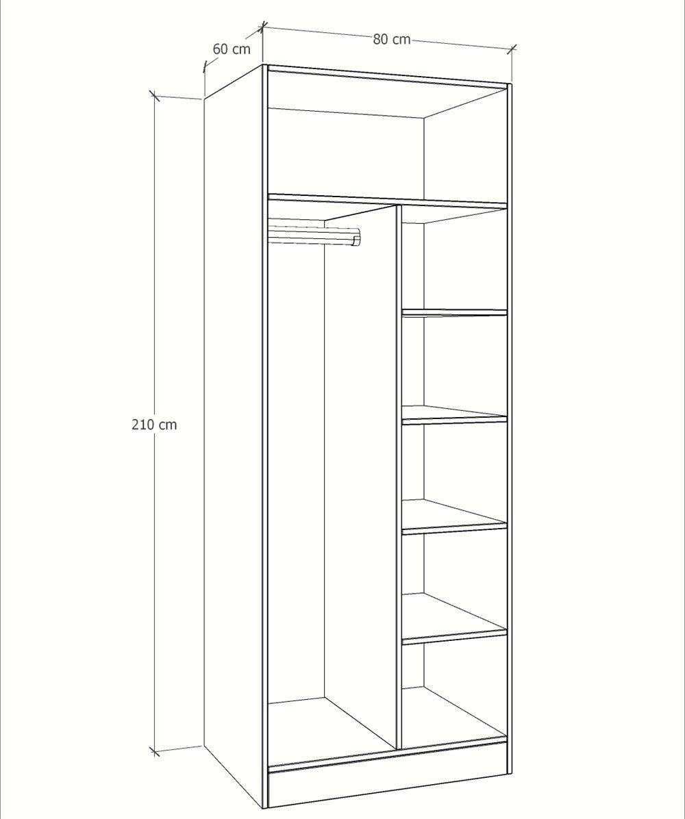 MAGIC 160 4FS WARDROBE