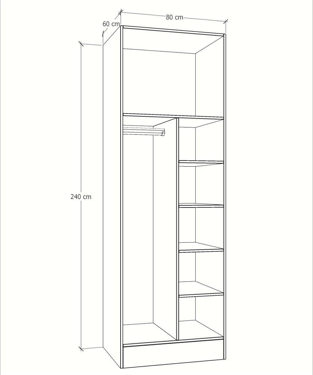 MAGIC 160 4FS WARDROBE