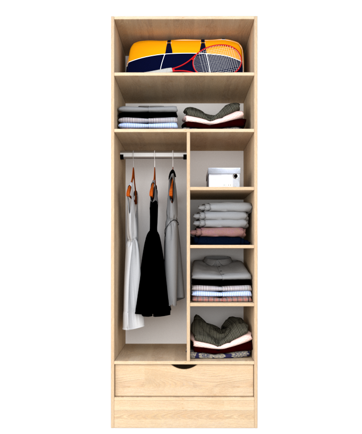 MAGIC 1DRW 125 3FS 1S WARDROBE