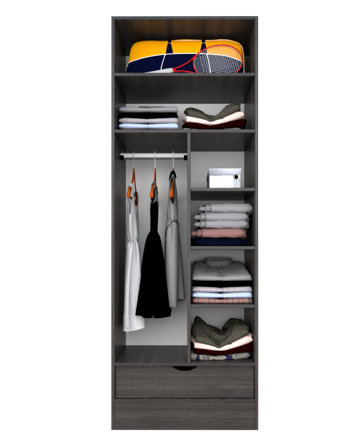 MAGIC 1DRW 125 3FS 1S WARDROBE