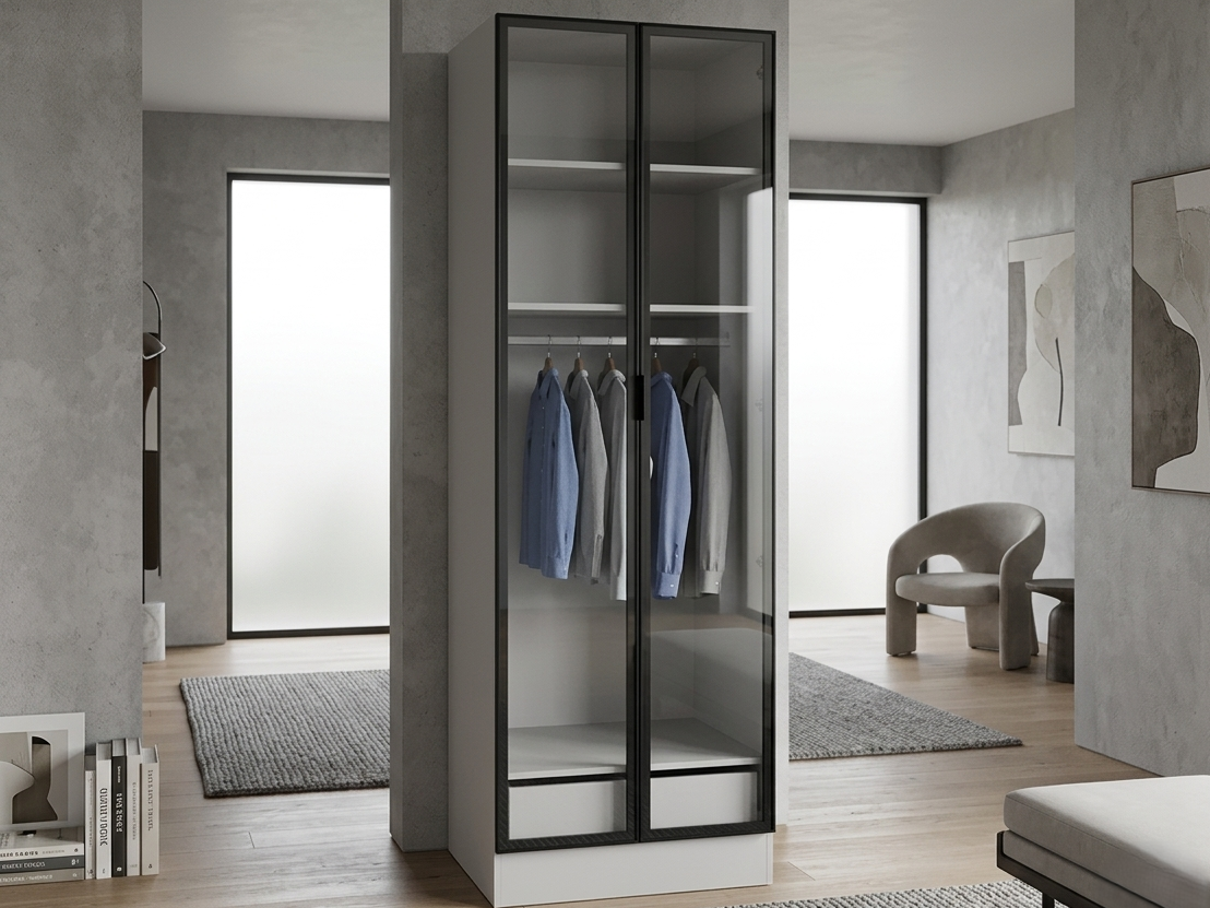MAGIC 1DRW 125H 1S WARDROBE