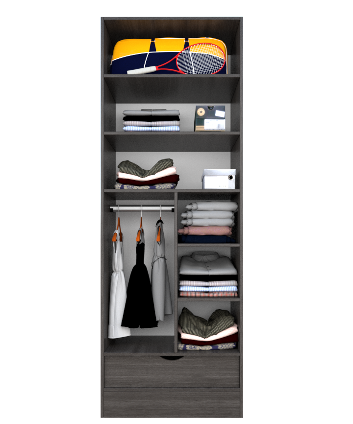 MAGIC 1DRW 90 2FS 2S WARDROBE