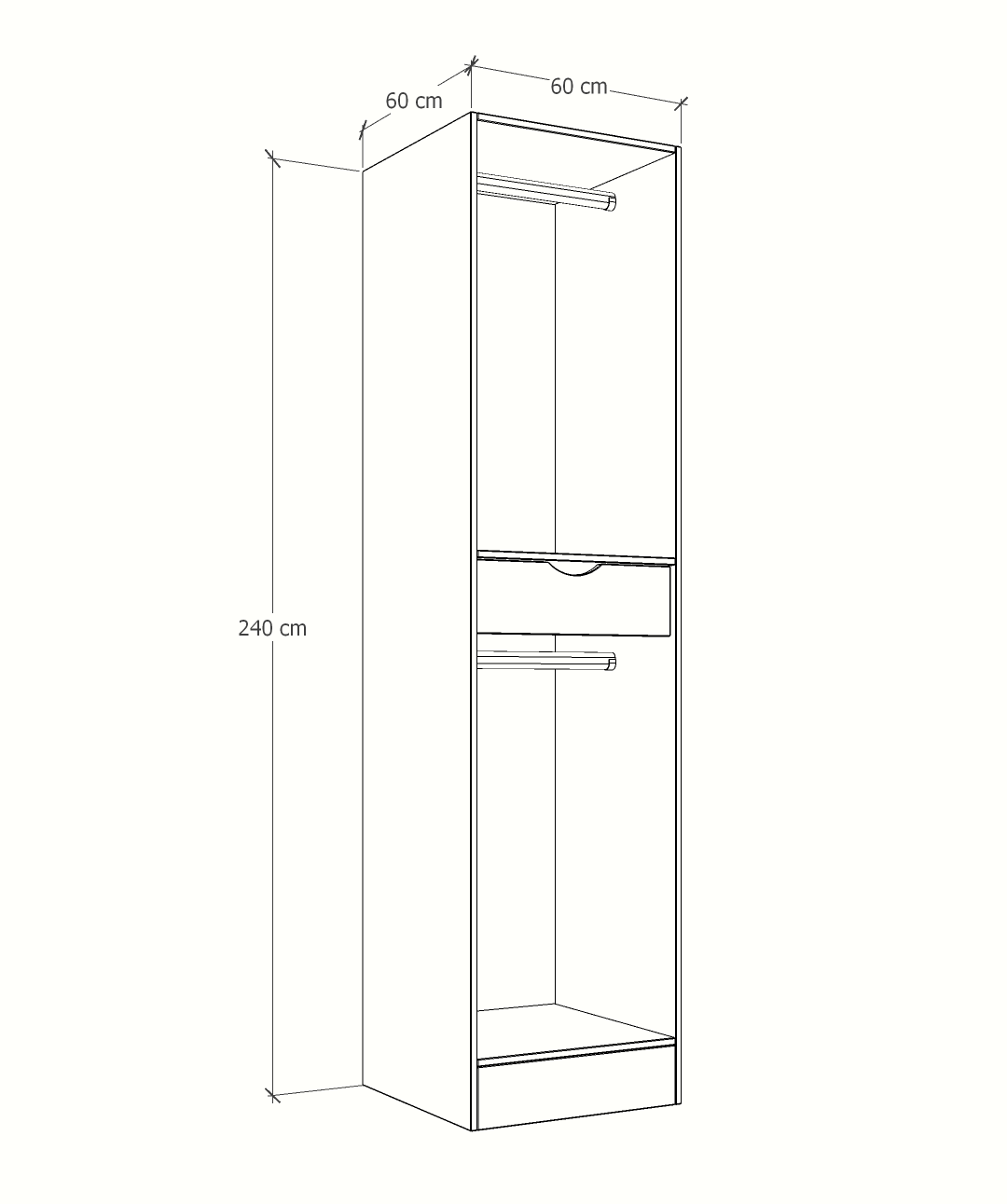 MAGIC 2H ORGANIZER WARDROBE
