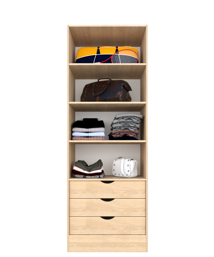 MAGIC 3DRW 3S WARDROBE