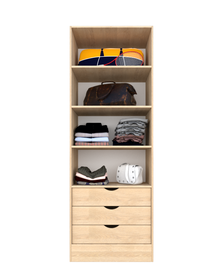 MAGIC 3DRW 3S WARDROBE