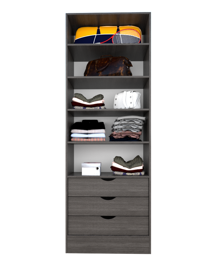 MAGIC 3DRW 4S WARDROBE