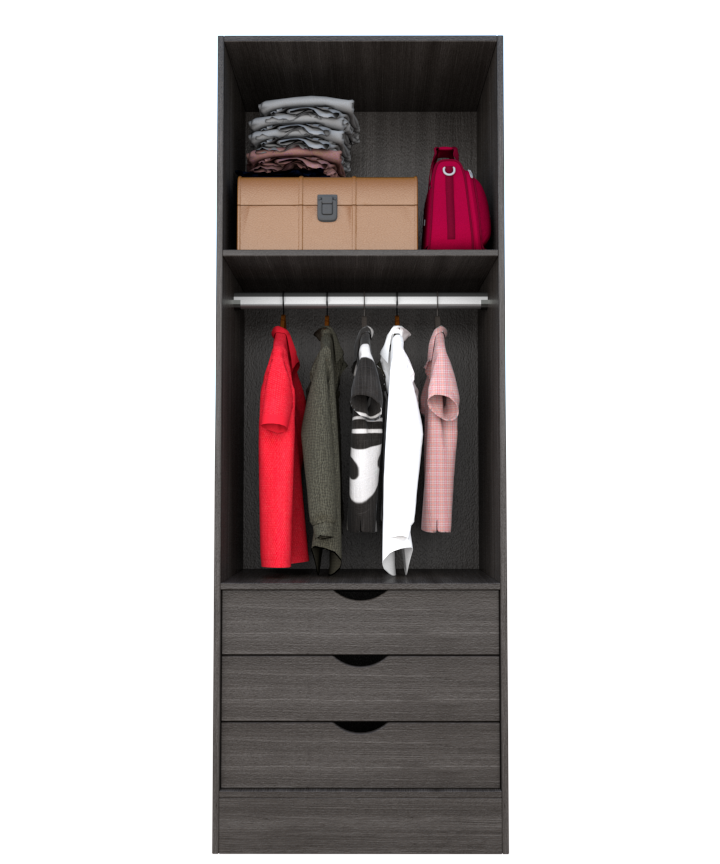 MAGIC 3DRW 90H WARDROBE