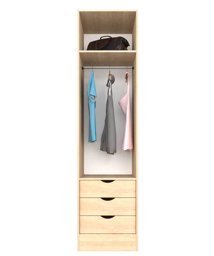 MAGIC 3DRW ORGANIZER 125H WARDROBE