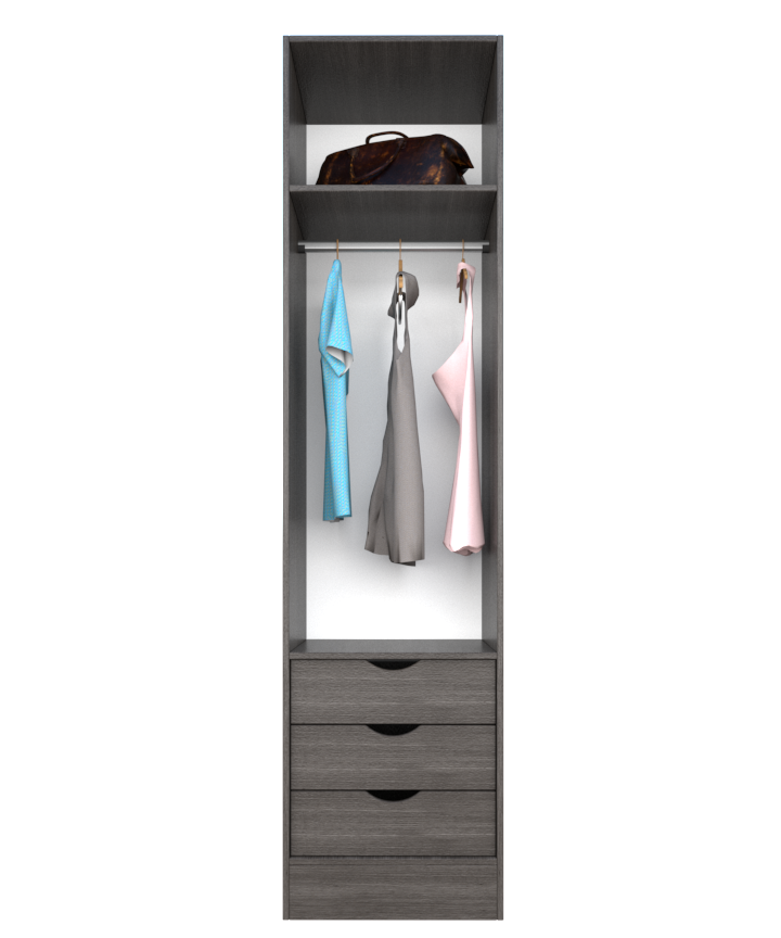 MAGIC 3DRW ORGANIZER 125H WARDROBE