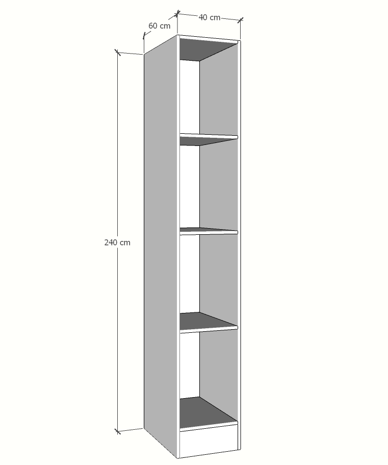 MAGIC 3S SINGLE WARDROBE