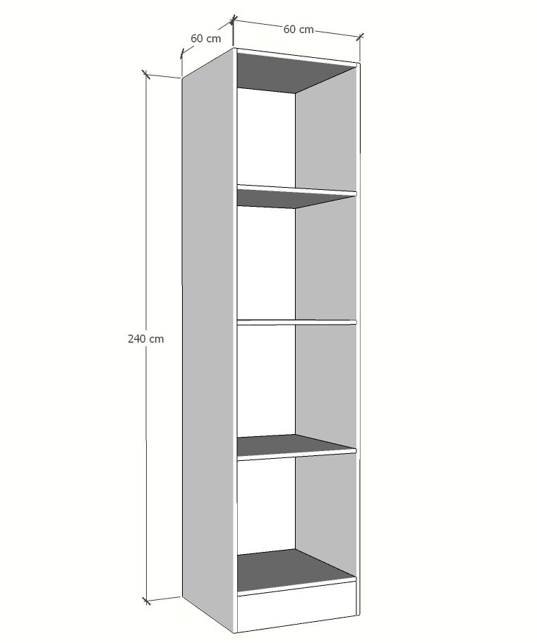 MAGIC 3S SINGLE WARDROBE