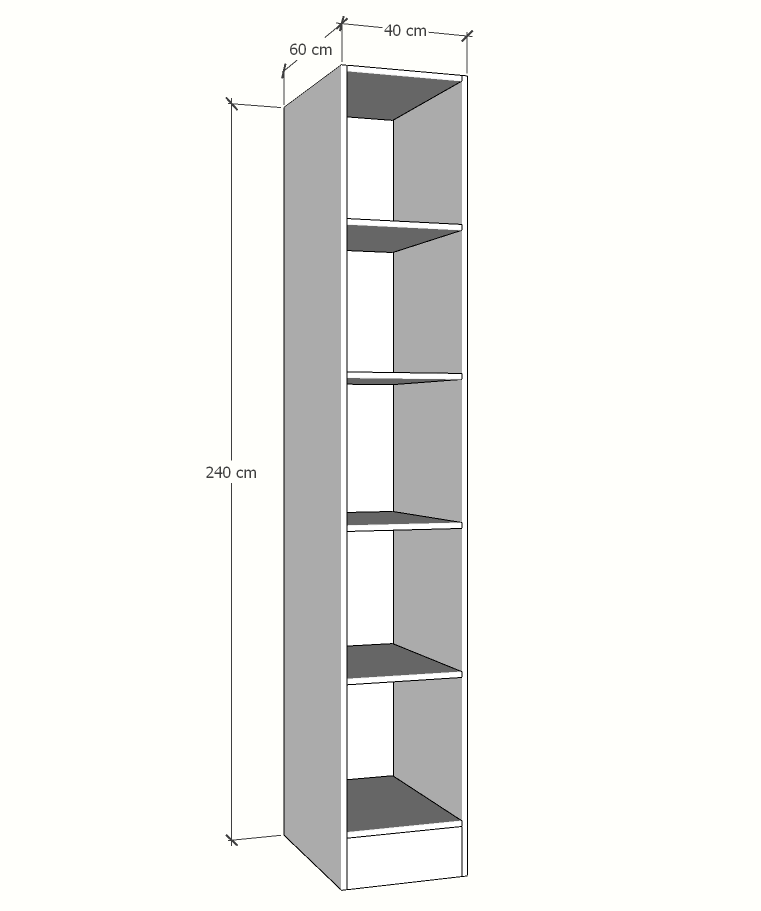 MAGIC 4S SINGLE WARDROBE