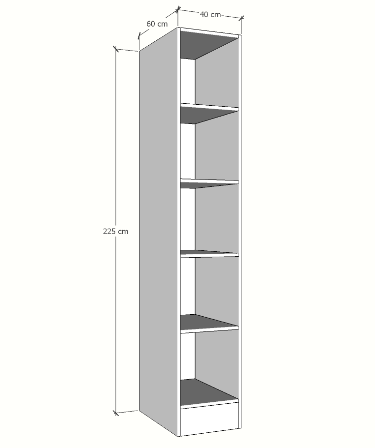 MAGIC 4S SINGLE WARDROBE
