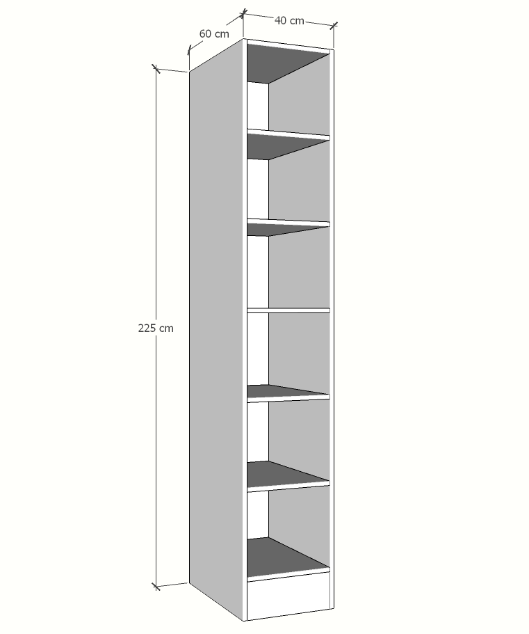 MAGIC 5S SINGLE WARDROBE