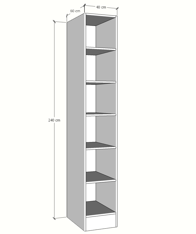 MAGIC 5S SINGLE WARDROBE