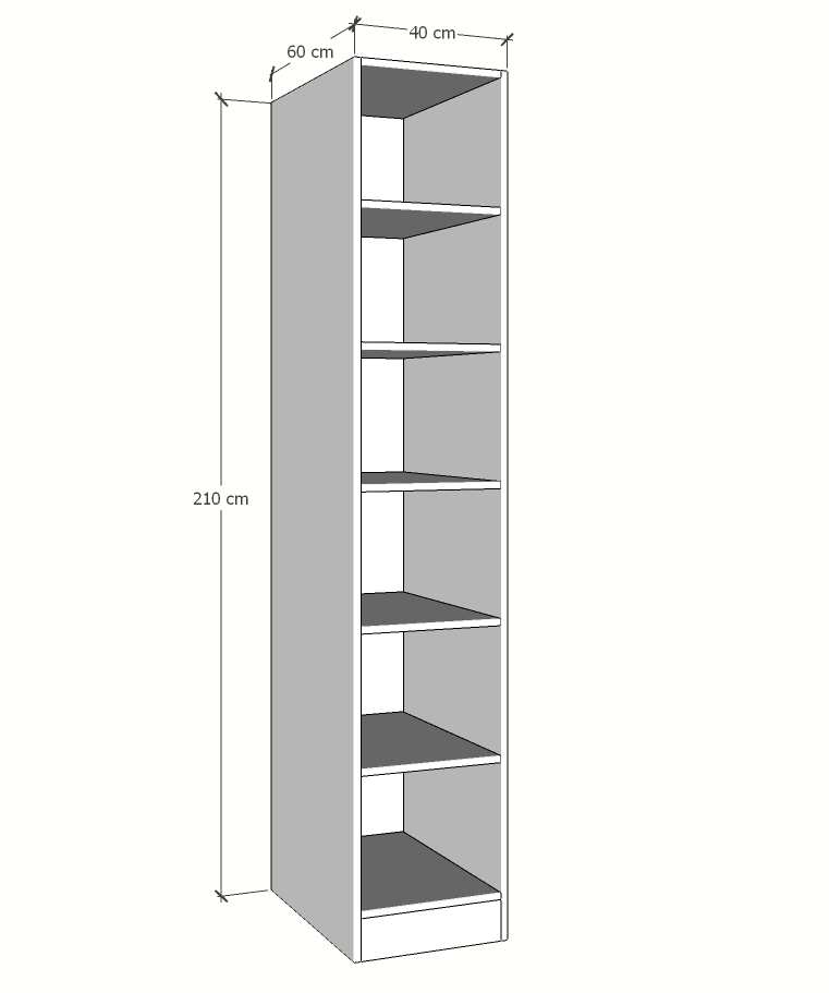 MAGIC 5S SINGLE WARDROBE