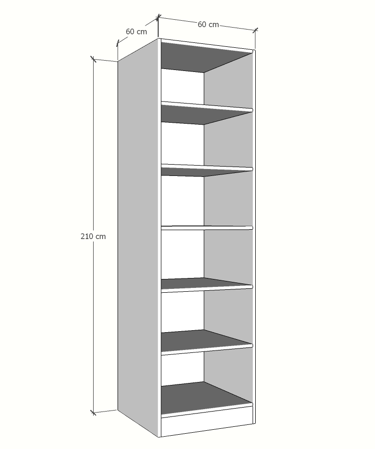 MAGIC 5S SINGLE WARDROBE