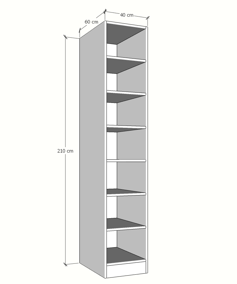 MAGIC 6S SINGLE WARDROBE