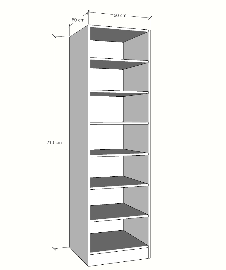 MAGIC 6S SINGLE WARDROBE
