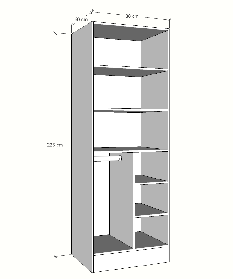 MAGIC 90 2FS 2S WARDROBE