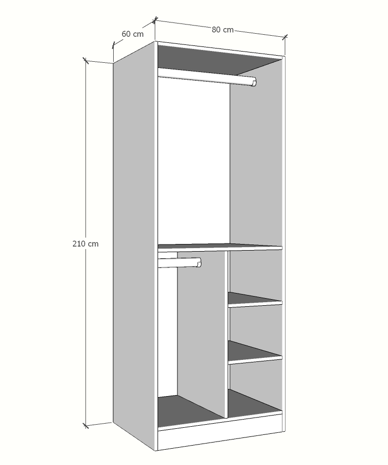 MAGIC 90 2FS H WARDROBE