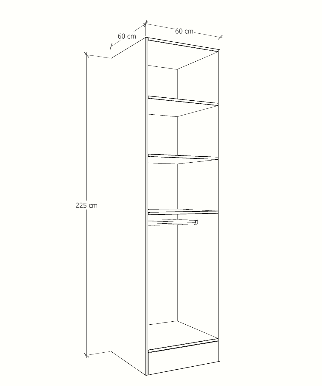 MAGIC 90H 2S WARDROBE