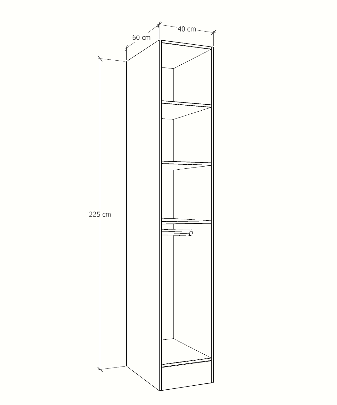MAGIC 90H 2S WARDROBE
