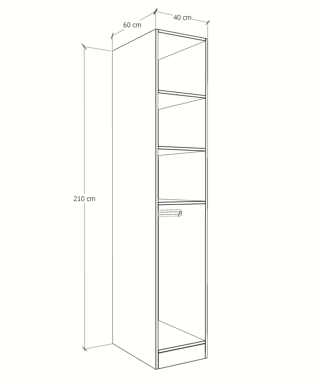 MAGIC 90H 2S WARDROBE
