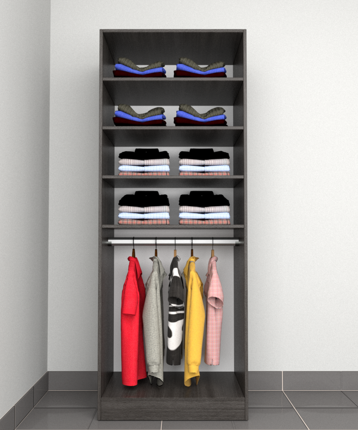 MAGIC 90H 3S WARDROBE