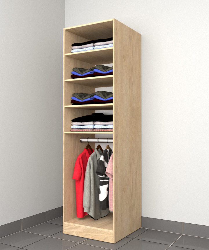 MAGIC 90H 3S WARDROBE