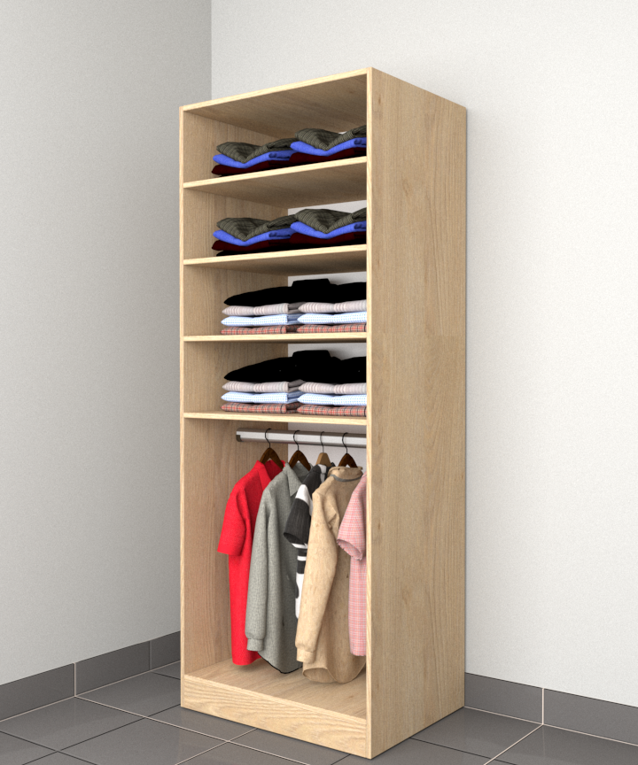 MAGIC 90H 3S WARDROBE