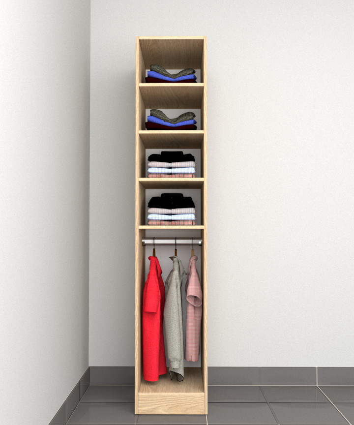 MAGIC 90H 3S WARDROBE
