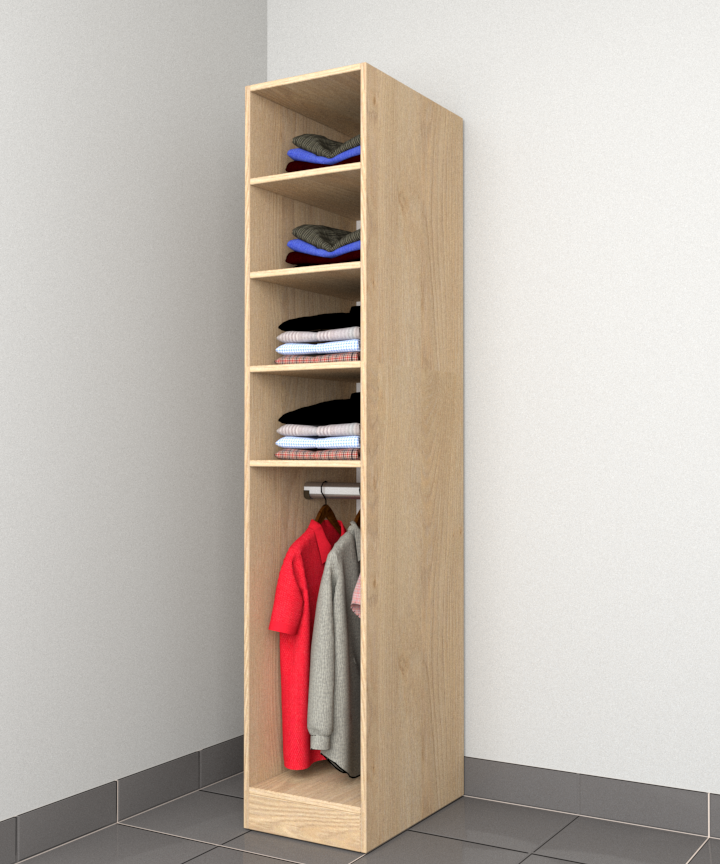 MAGIC 90H 3S WARDROBE